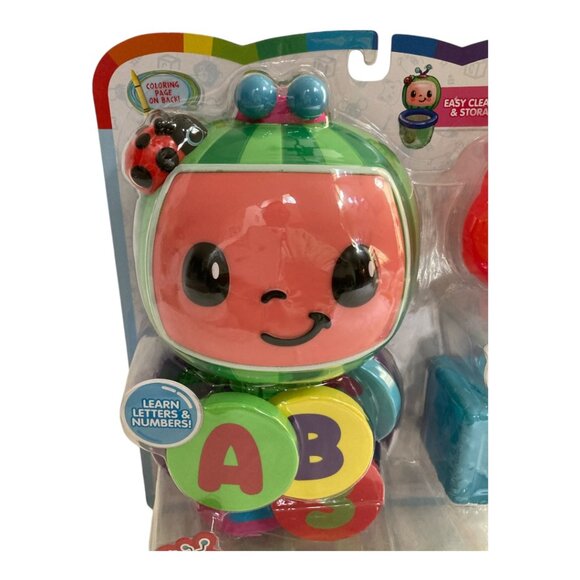 Cocomelon Bathtime Letters and Numbers 9pc Set Age 18 Mo+, New Sealed Box - Picture 4 of 10